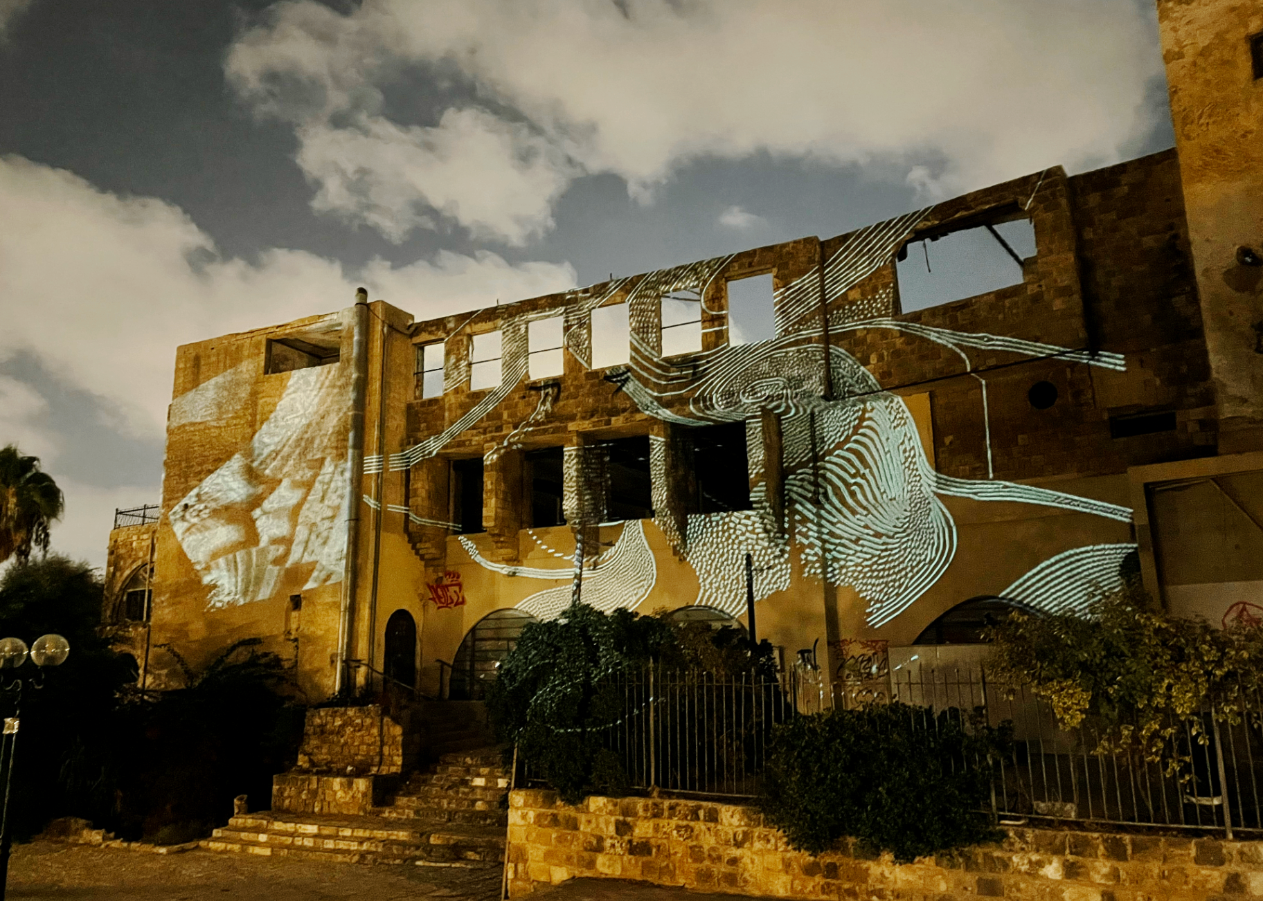 Jaffa is Calling Fest — Video Mapping on Historic Walls